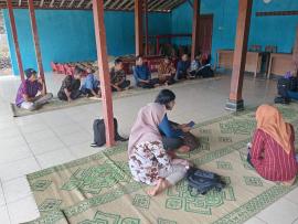 Tim Penyusun Perubahan RPJMKal Laksanakan Pengkajian dan Penggalian Gagasan di Padukuhan Ngampel